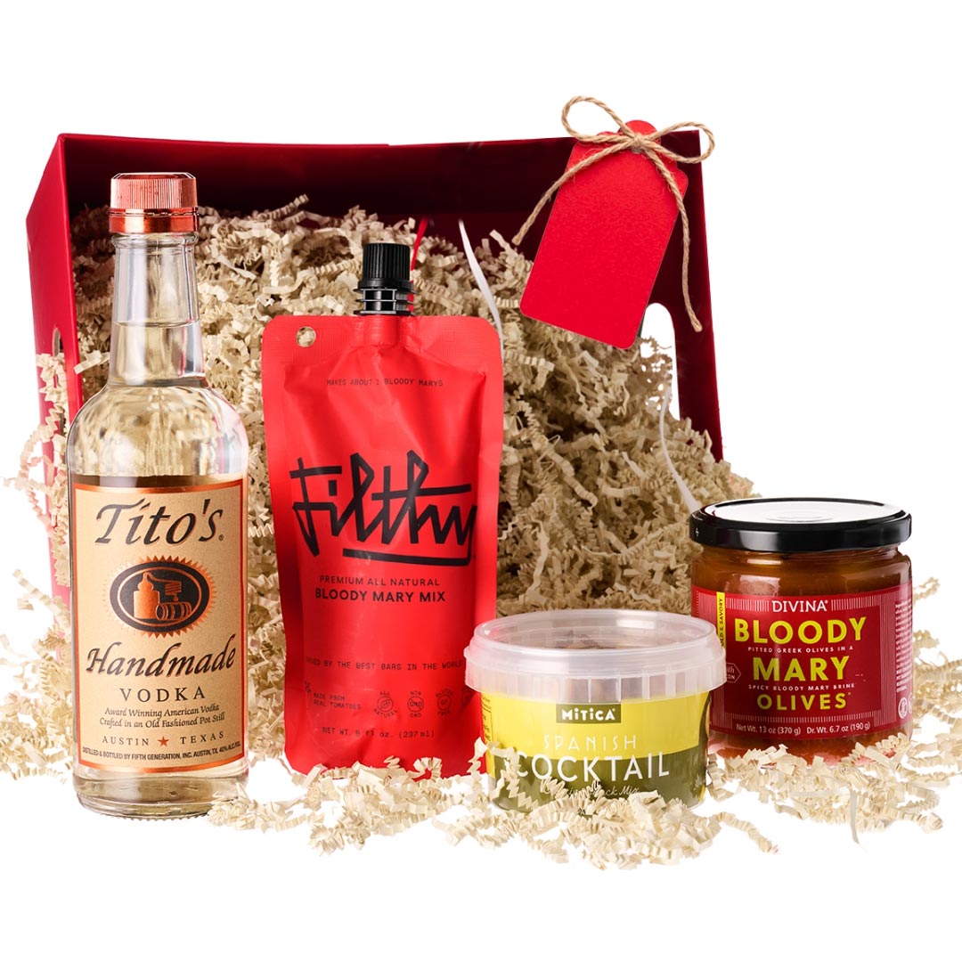 Tito’s Bloody Mary Gift Basket