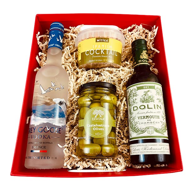 Grey-Goose-Martini-Gift-Basket_600 Grey Goose Martini Gift Basket