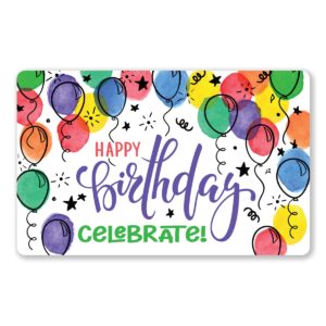 Happy Birthday gift card