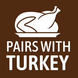 Pairs with Turkey shelf chip